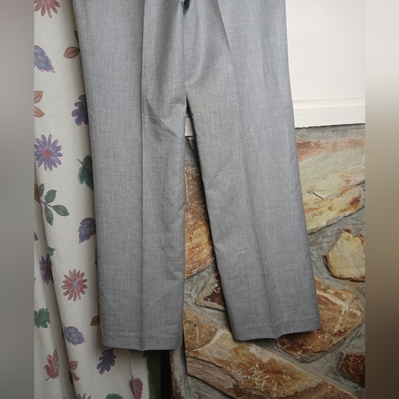 Calvin Klein Steel gray Soft Trouser Size 6 work office pants - Picture 6 of 8